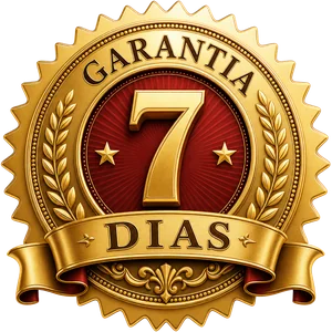 Selo de garantia de 7 dias